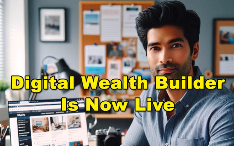 Digital Wealth Builder Is Now Live